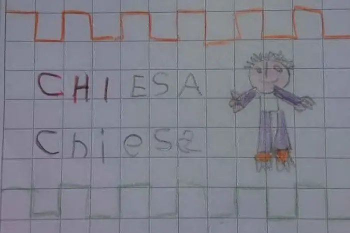 Il disegno del piccolo (dal web)