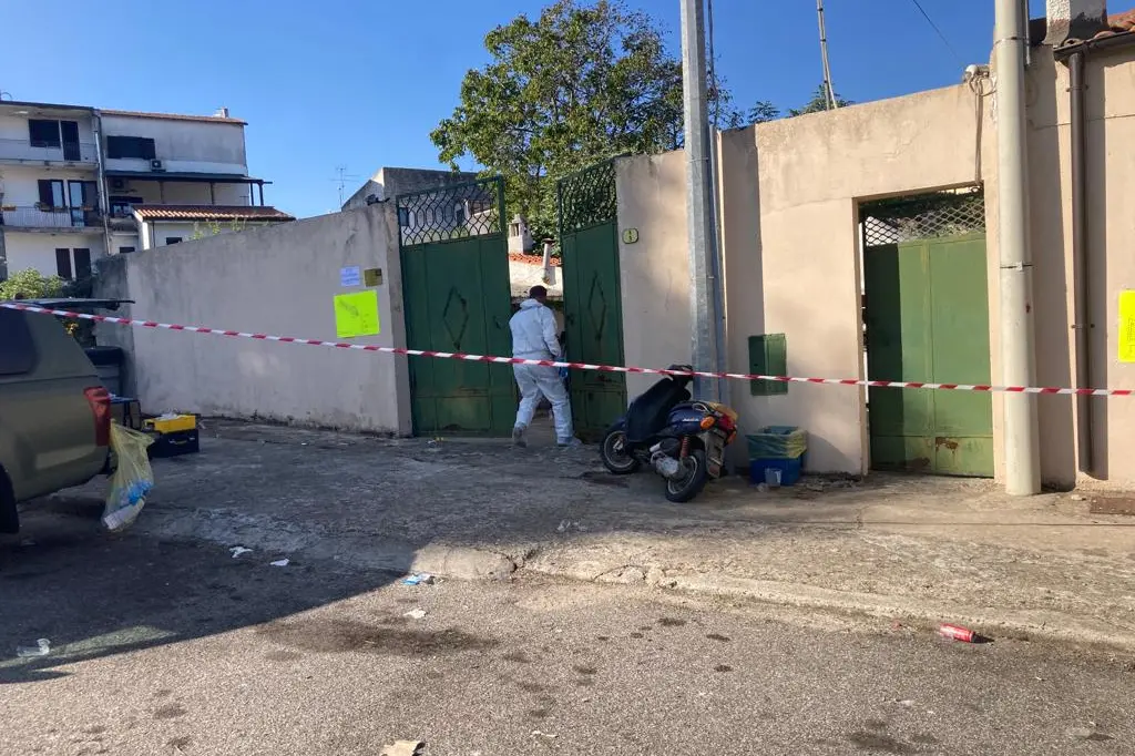 Il luogo della sparatoria a Lula (foto Ledda)