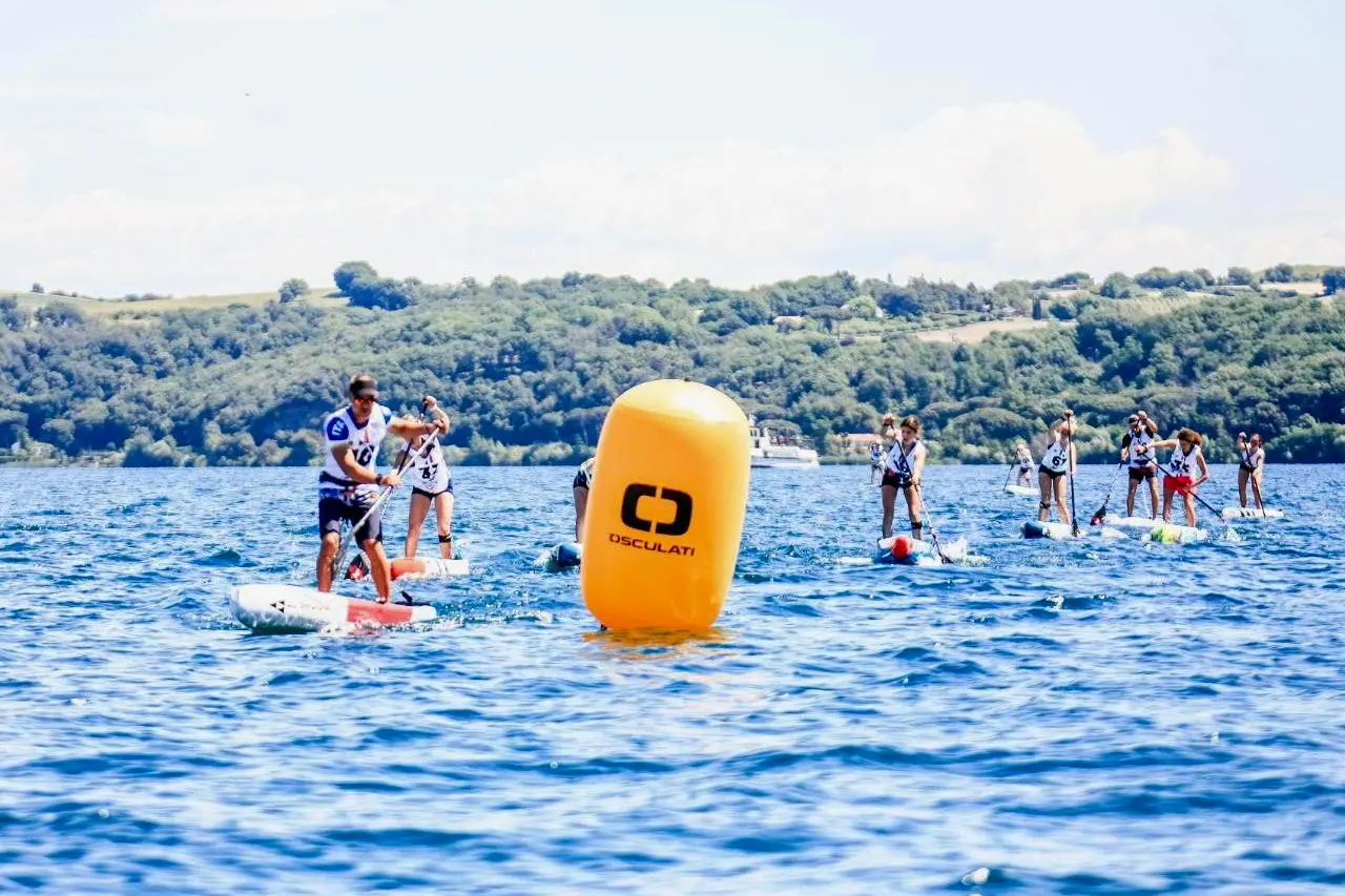 Un'immagine della gara svoltasi a Bracciano (foto concessa)