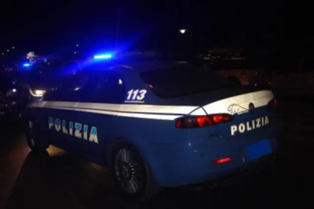 Una Volante della polizia