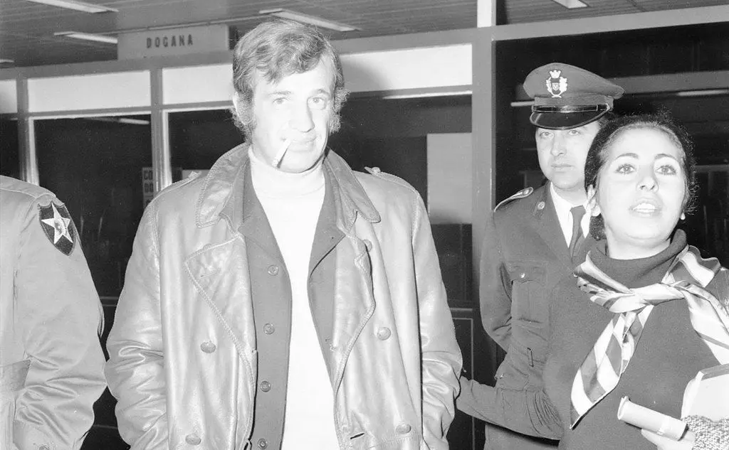 Jean Paul Belmondo a Parigi nel 1971