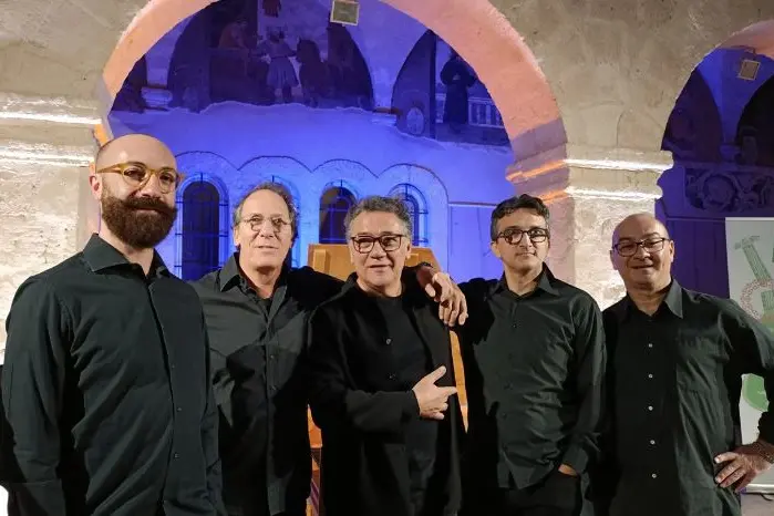 L'ensemble Orfeo Futuro a Porto Torres (Foto concessa)