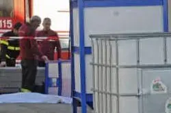 Il giorno della tragedia, l'ingresso della struttura