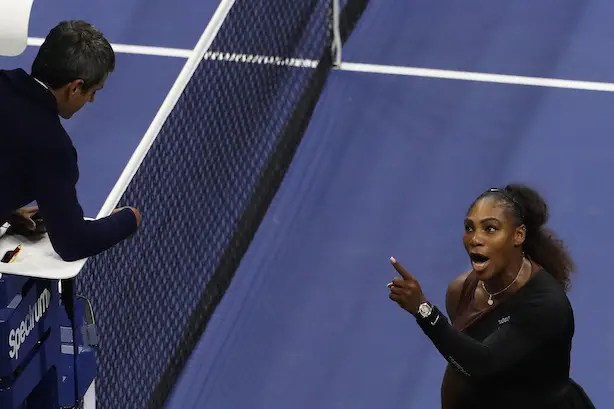 L'epica sfuriata contro l'arbitro durante la finale degli Us Open persa contro Naomi Osaka
