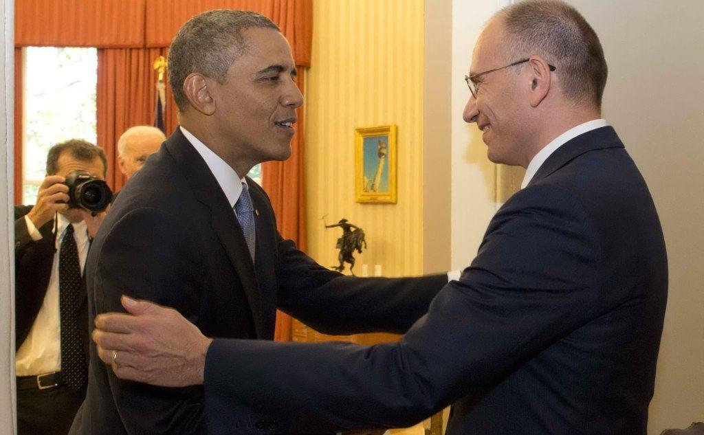 Obama ha incontrato anche Enrico Letta...