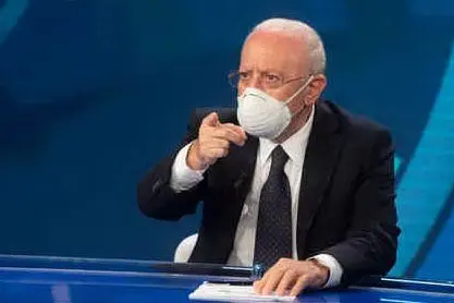 Vincenzo De Luca (foto Ansa)