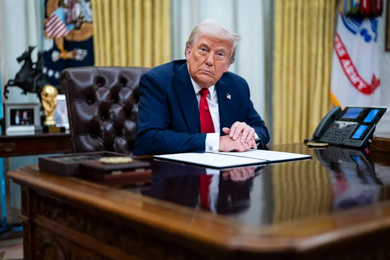 Donald Trump (foto Ansa)