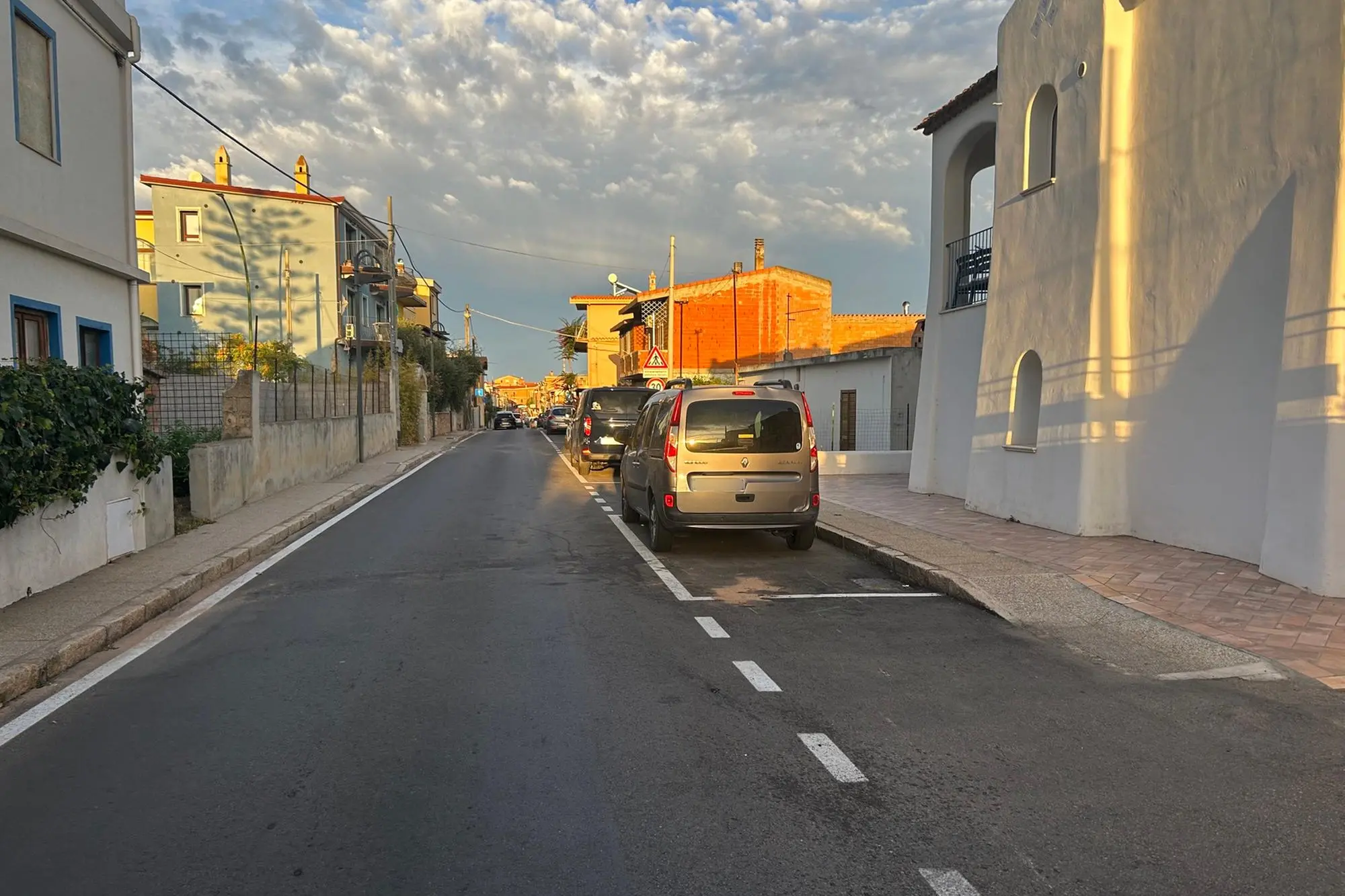 Il punto in cui è accaduto l'incidente (foto Secci)
