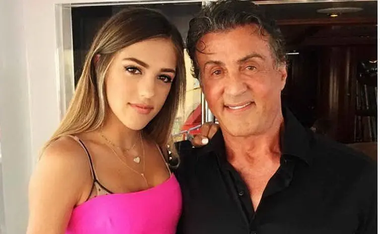 Con la figlia Sistine (foto Instagram)
