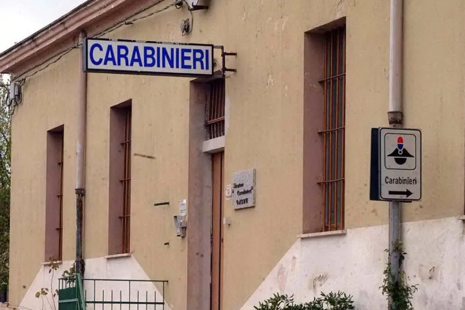 La caserma dei carabinieri di Padru