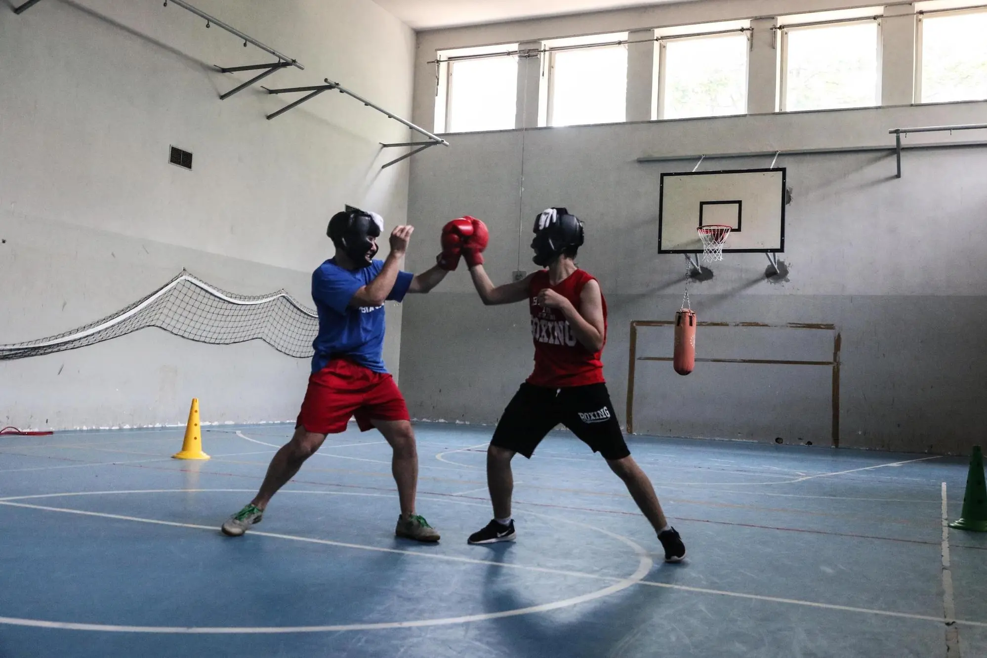 Lezioni di box a scuola a Quartu