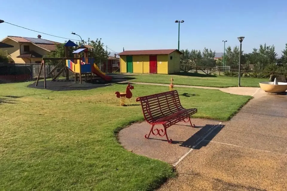 Il parco giochi di Suelli