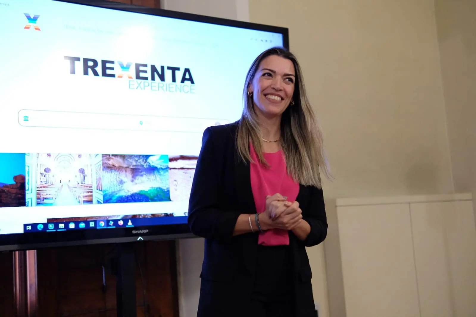 L'assessora Sonia Mascia