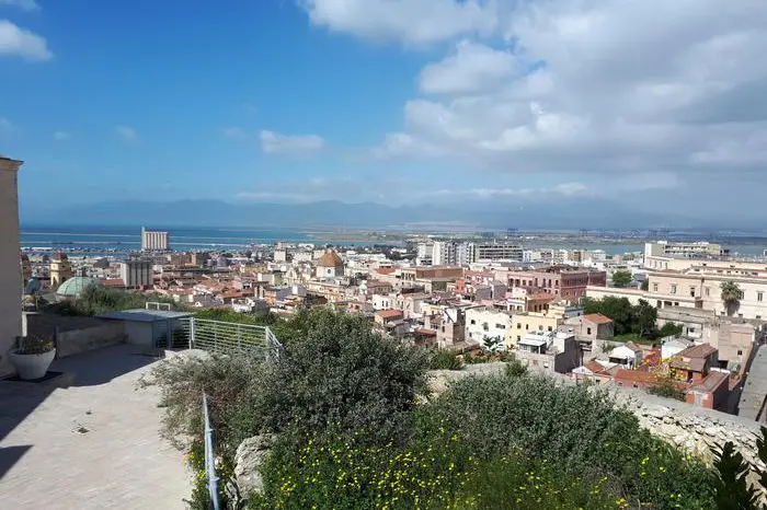 Cagliari, panoramica (Ansa)
