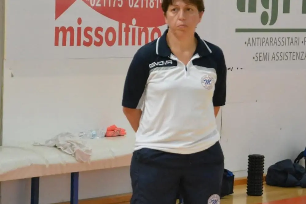 Manuela Monticelli, coach della Mercede Alghero (foto concessa)
