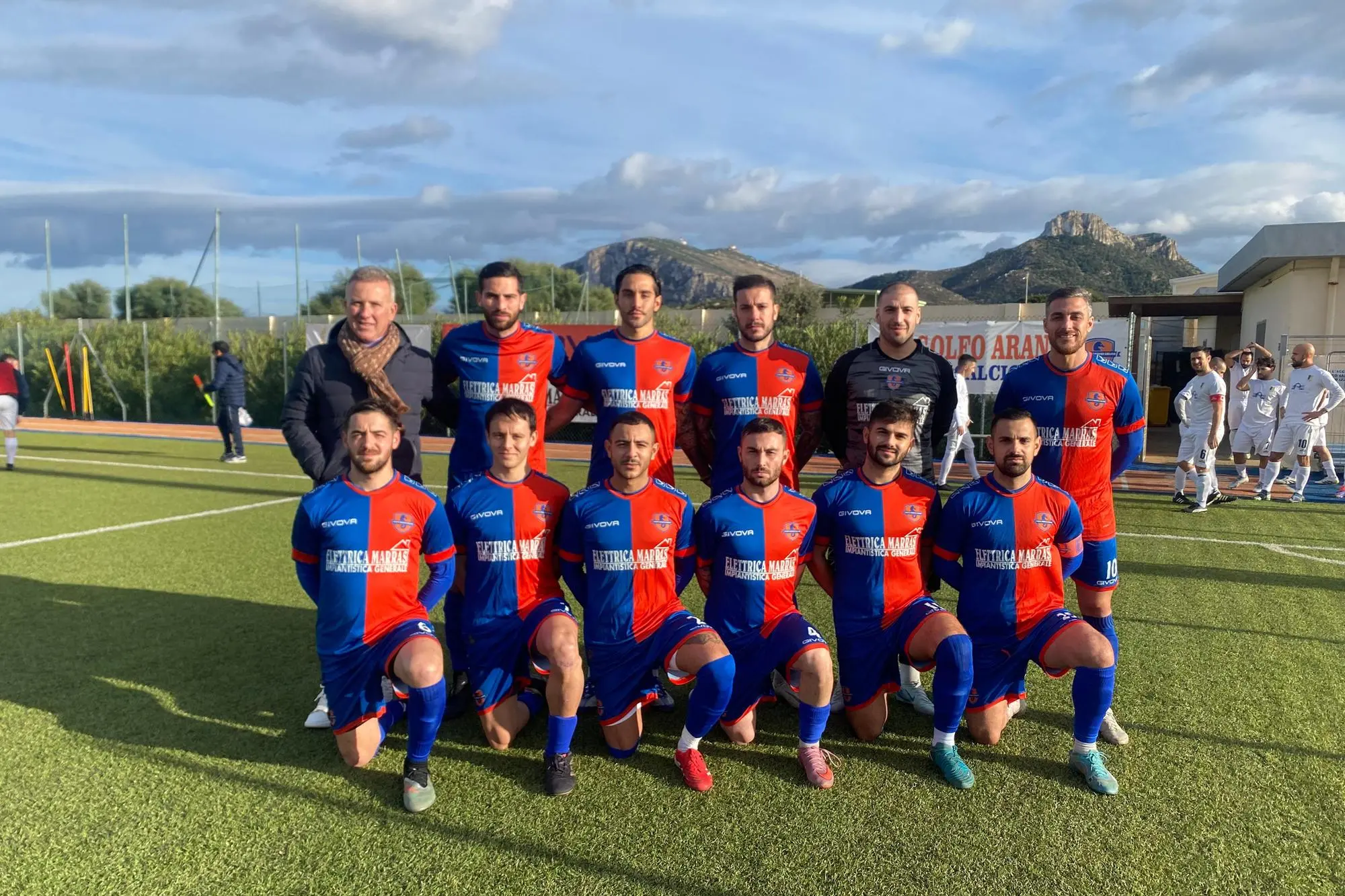 Il Golfo Aranci, girone H, Seconda Categoria (foto Pischedda)