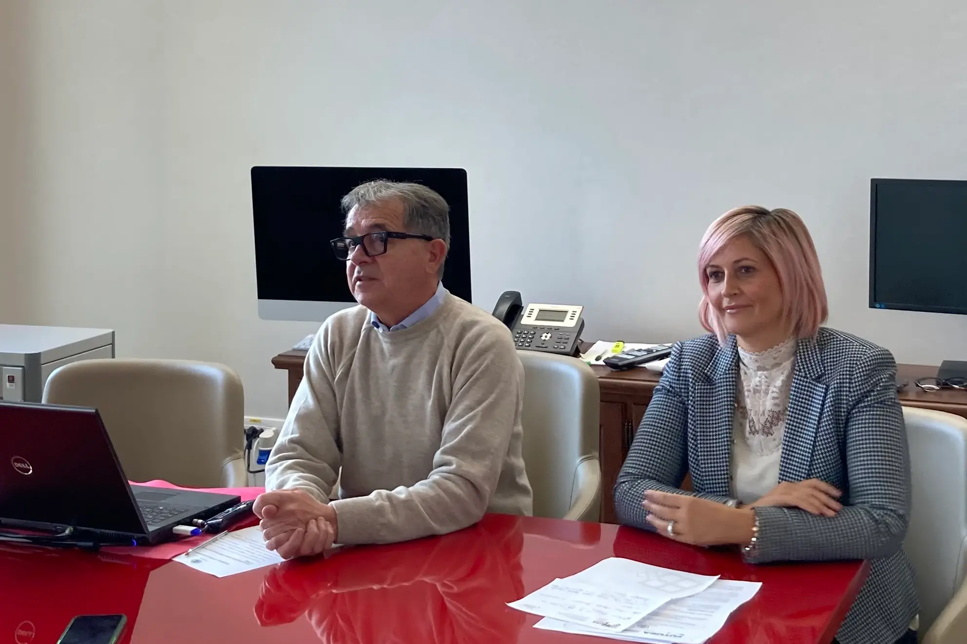 La presentazione del progetto a Olbia (foto Montaldo)