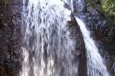 La stupenda cascata di Sos Molinos (Archivio L'Unione Sarda)