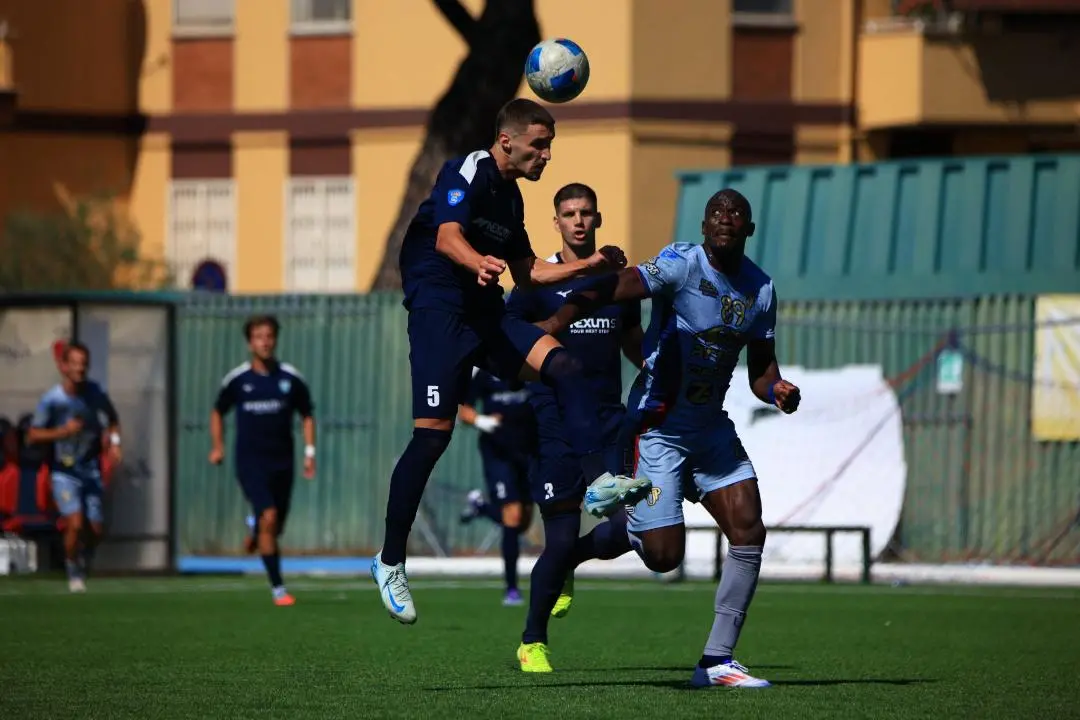 Un'immagine del match UniPomezia-Olbia (foto Fabio Middione)