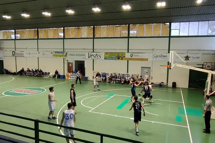 Un'immagine della partita tra Azzurra e Nautilus Coral Alghero (foto Giacomo Pala)
