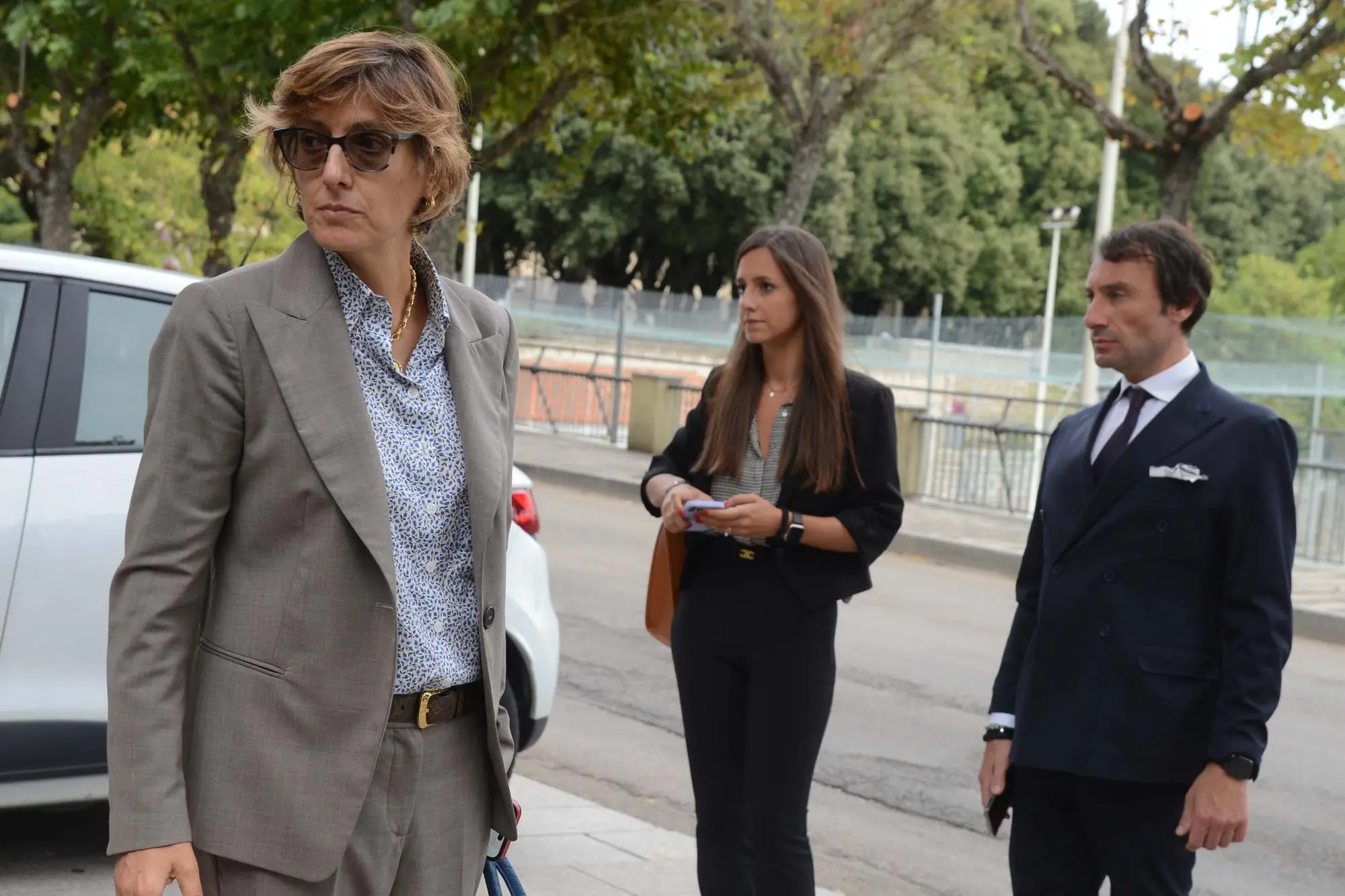 Giulia Bongiorno, avvocato che difende la presunta vittima (Foto Satta)