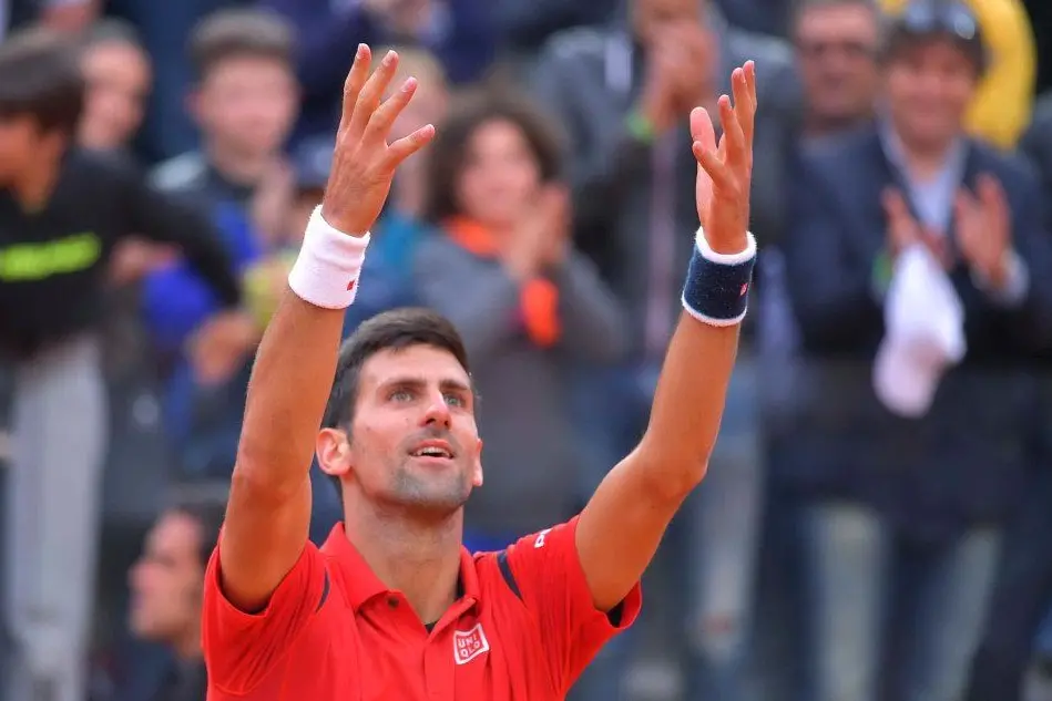 Il numero uno del mondo Novak Djokovic