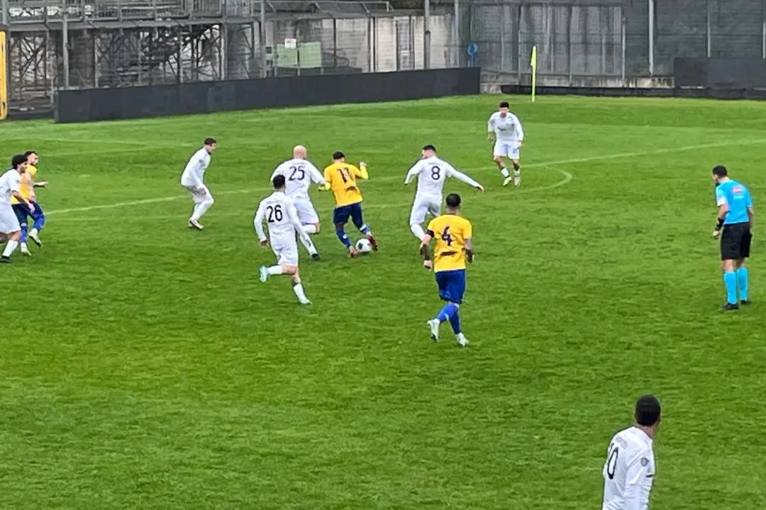 Biancu in azione nel match con l'Albalonga (foto Ilenia Giagnoni)
