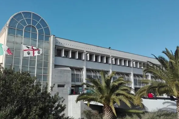 Il Policlinico di Monserrato (Archivio L'Unione Sarda)