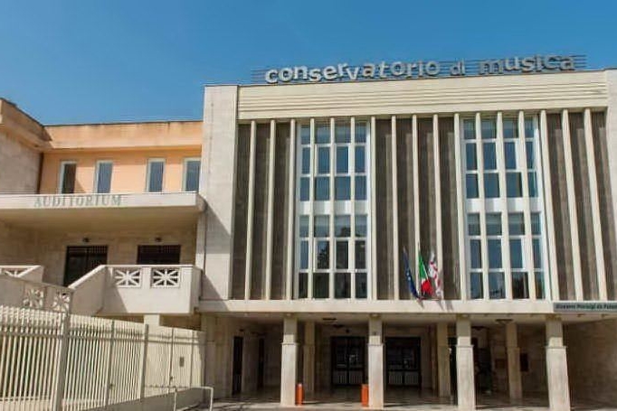 Il Conservatorio di Cagliari (archivio L'Unione Sarda)