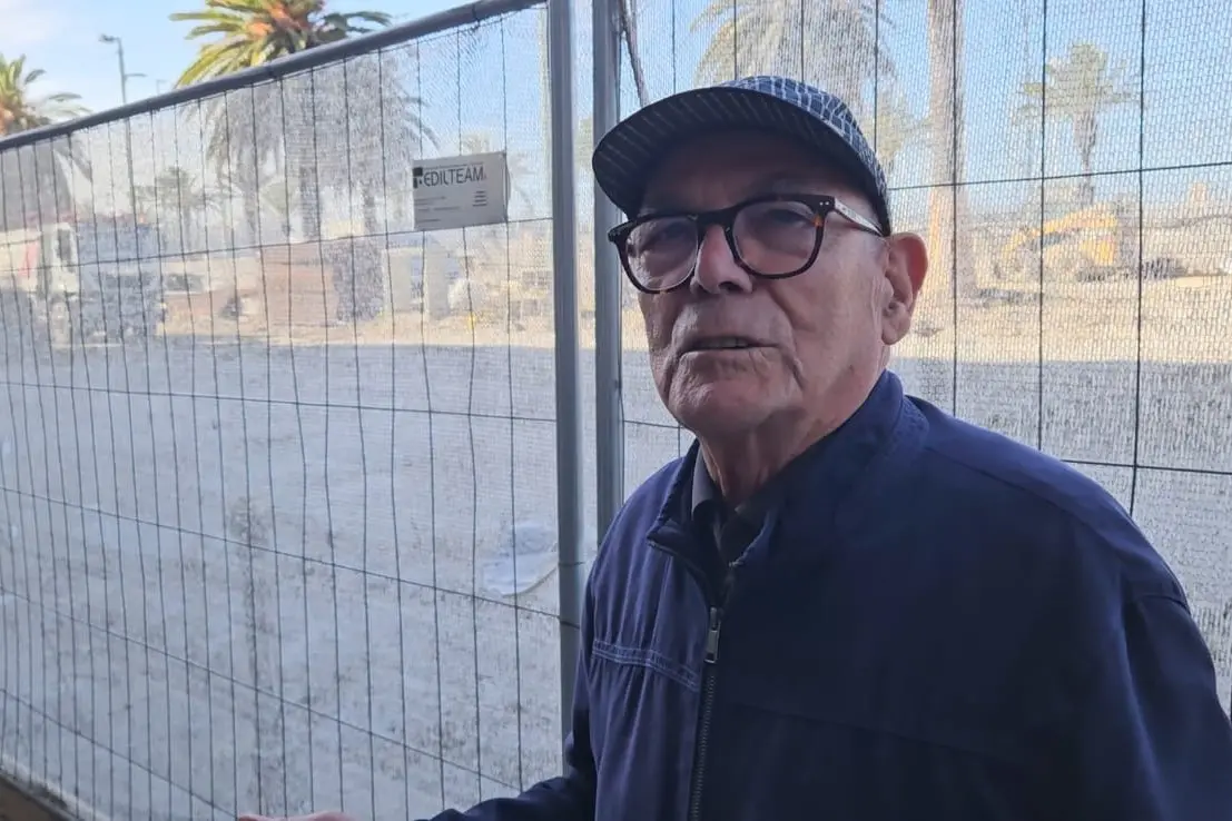 Giuseppe Farci, pensionato, faceva una passeggiata vicino al cantiere