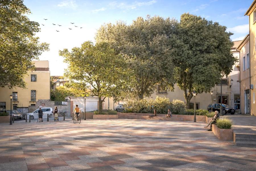 Samugheo, un volto nuovo per piazza Repubblica