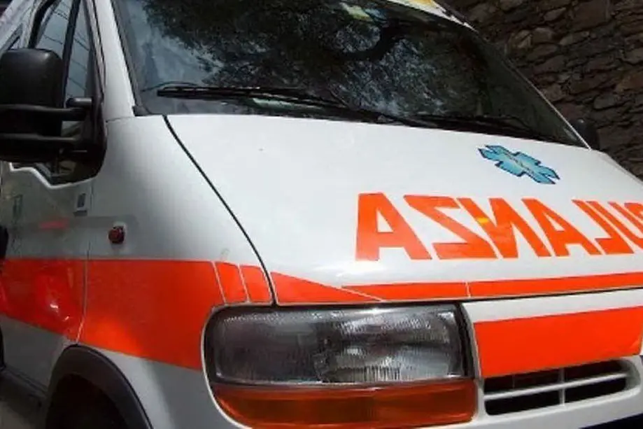 Un'ambulanza