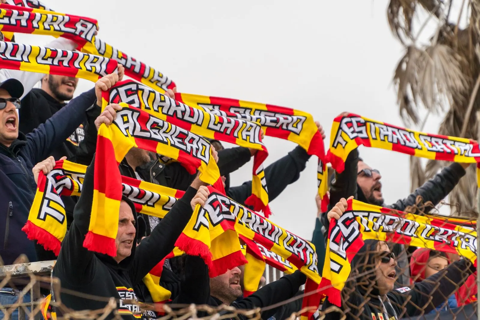 Una sciarpata dei Testardi Catalani (foto concessa)