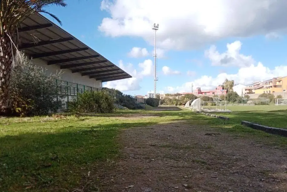 La vecchia pista di atletica del Vittorio Caria di Ittiri (L'Unione Sarda - Tellini)