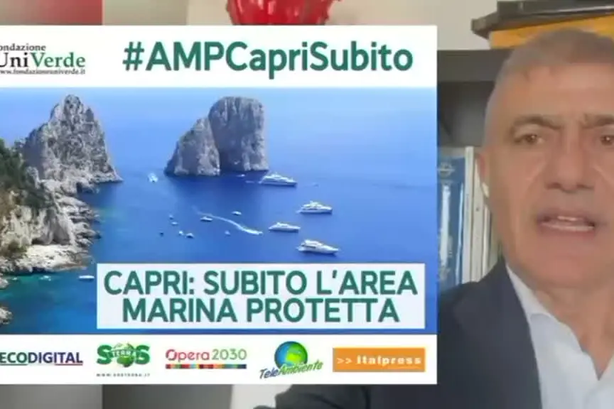 Pecoraro Scanio: passo storico l'area marina protetta di Capri