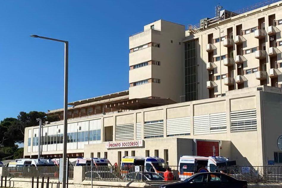 L'ospedale Marino (Archivio L'Unione Sarda)