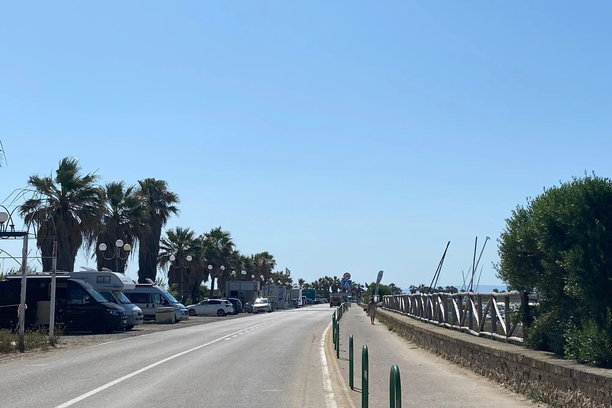 La borgata marina di Putzu Idu (foto Sara Pinna)