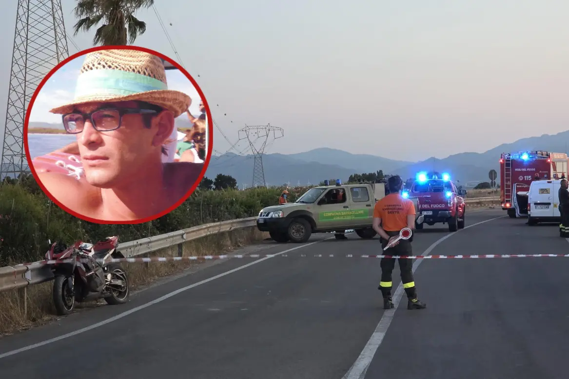Francesco Mameli morto in un incidente stradale sulla Sp2