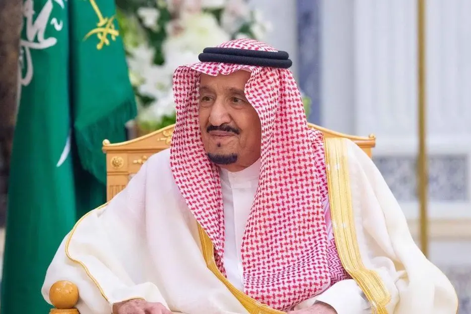 Il re saudita Salman bin Absulaziz (foto Ansa - Epa @Aljaloud)