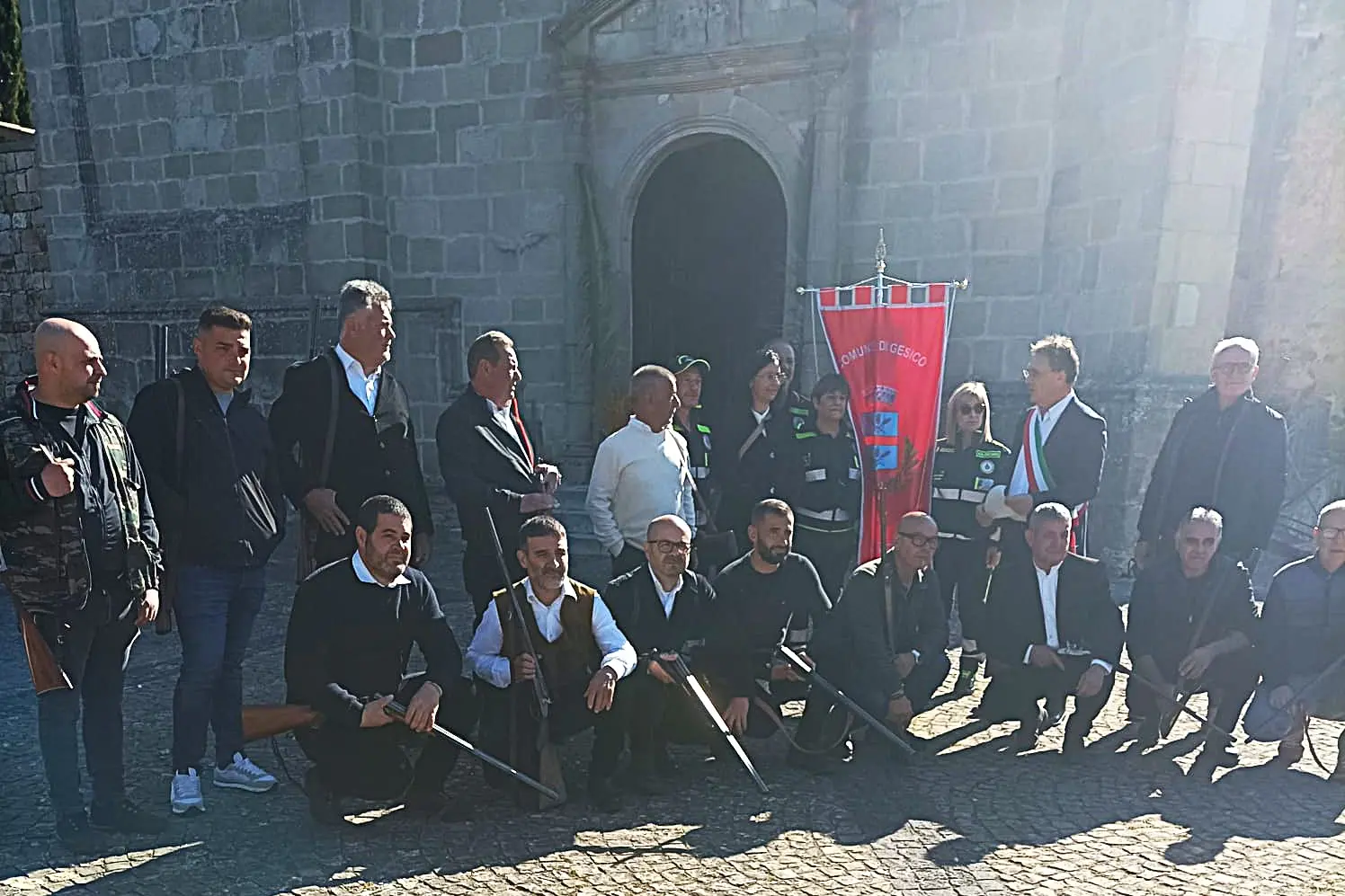 Il ritorno dei fucilieri a Gesico