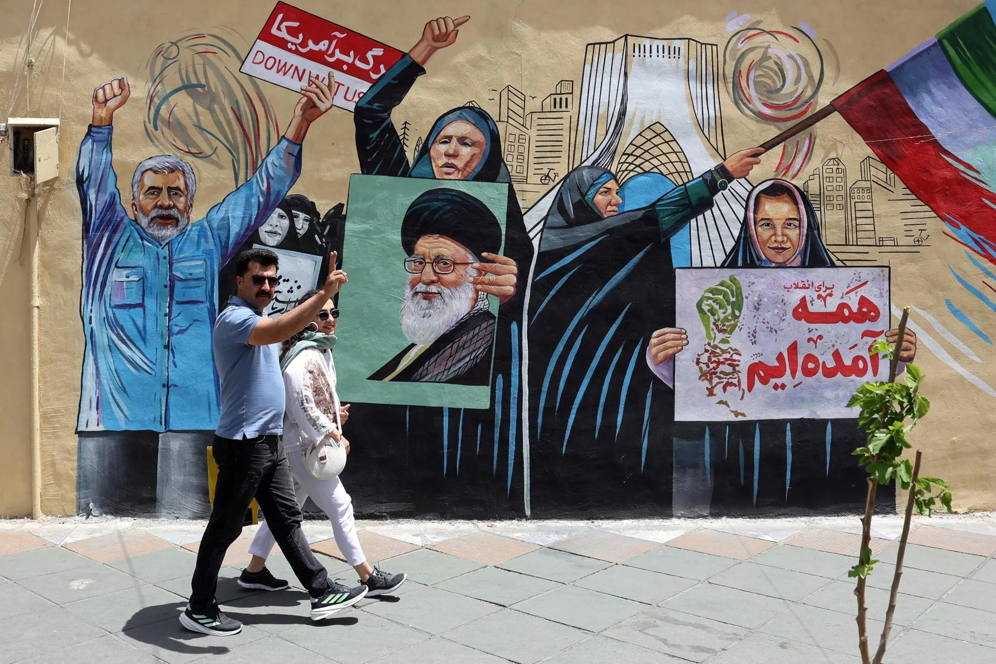 Teheran risponde alla proposta Usa: «Stop alla guerra e sicurezza marittima nel Golfo Persico e Hormuz» (foto EPA/ABEDIN TAHERKENAREH)