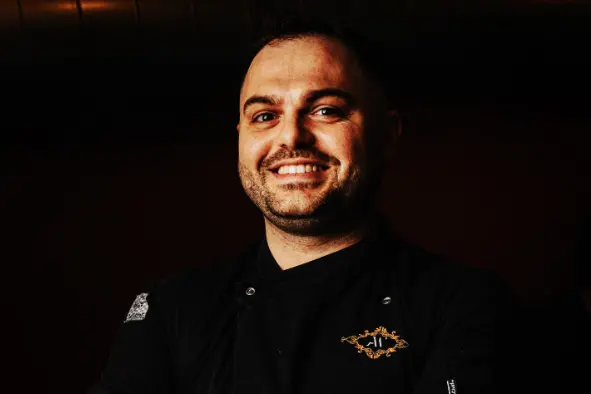 Lo chef Luca Camboni (foto Instagram concessa)