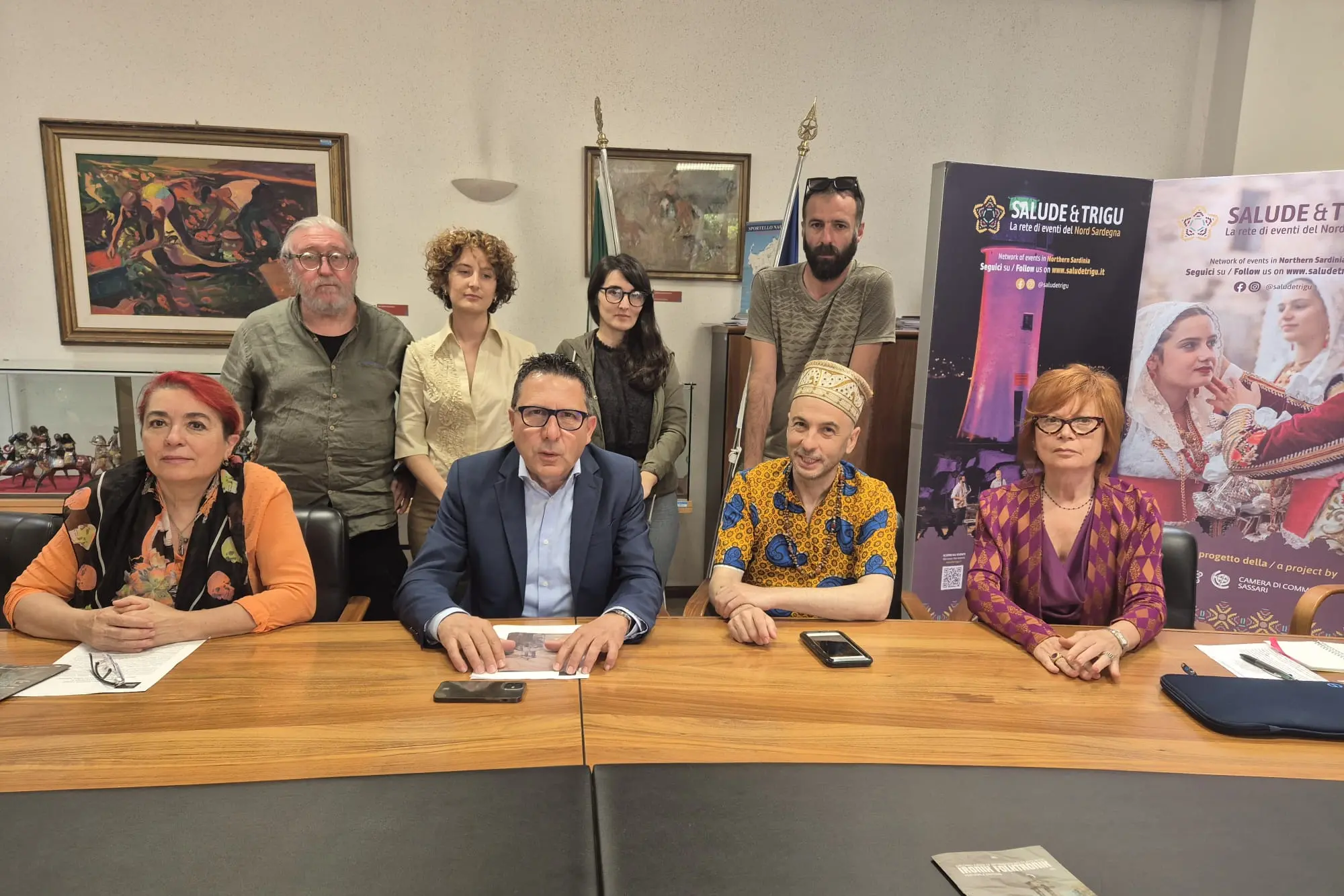 la conferenza stampa di presenatzione