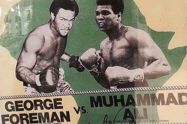 Contro Foreman un incontro che ha scritto la storia della boxe, in cui Alì ha riconquistato il titolo dopo la squalifica per aver rifiutato di arruolarsi