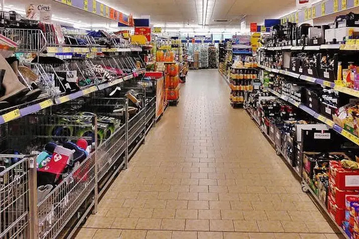 Un supermercato