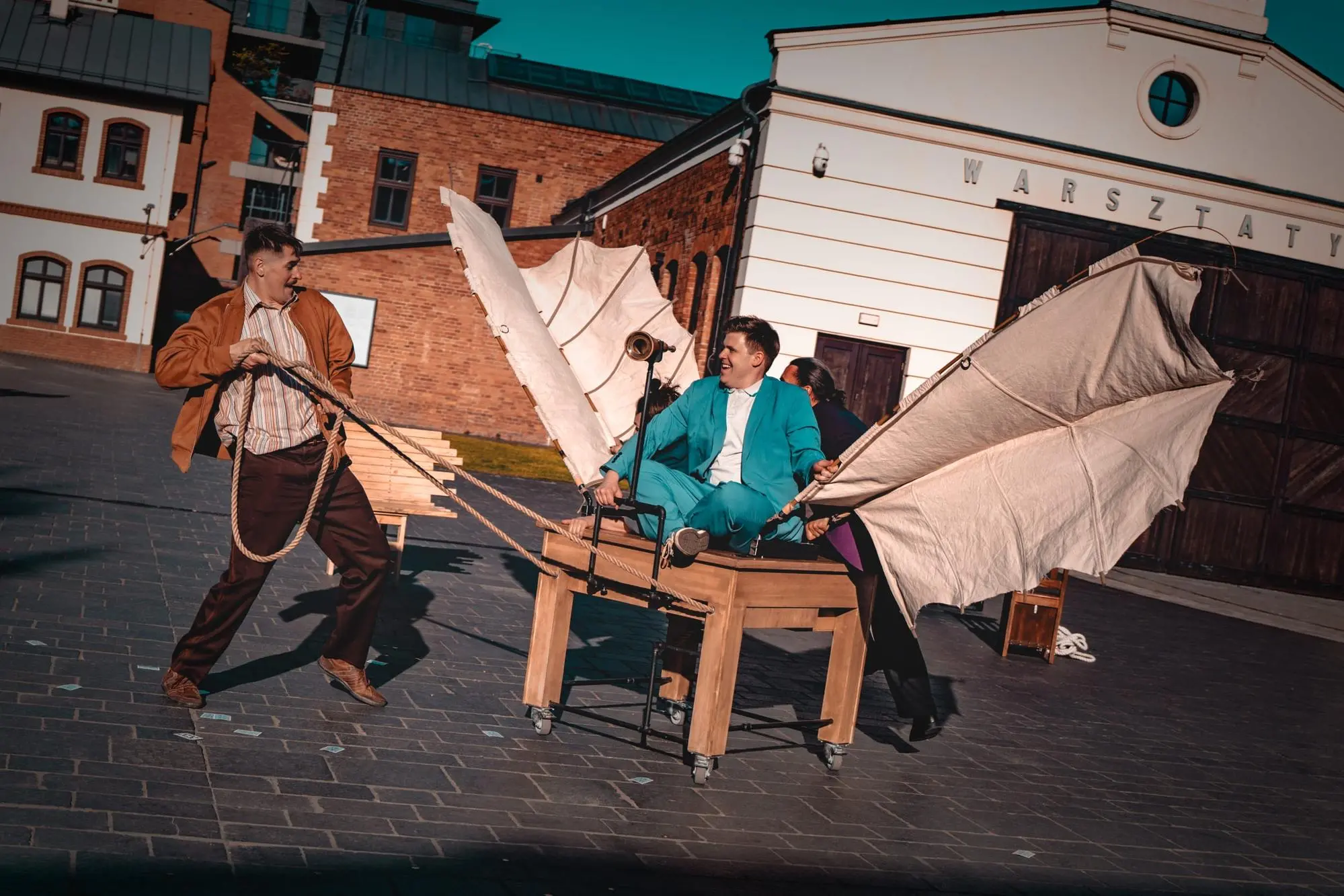 Icaruses Teatr Migro (foto di Anna Orzylowska)