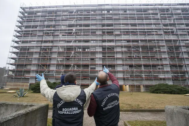 Il luogo della tragedia (Ansa)