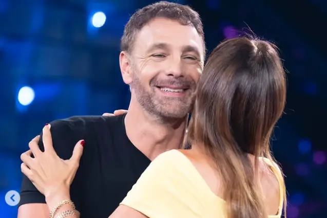 Raoul Bova e Silvia Toffanin (Instagram - Verissimo)