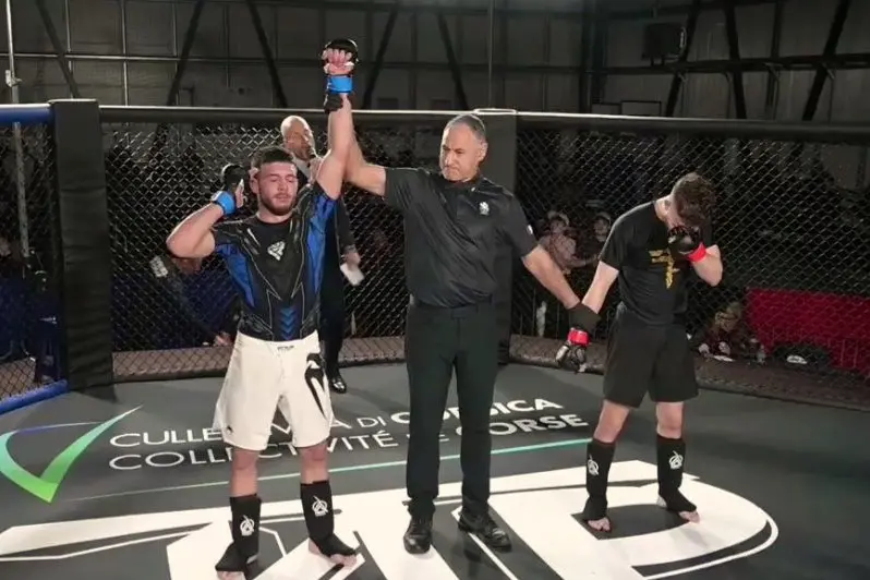 La proclamazione come vincitore di Matteo Dore (foto ufficio stampa)