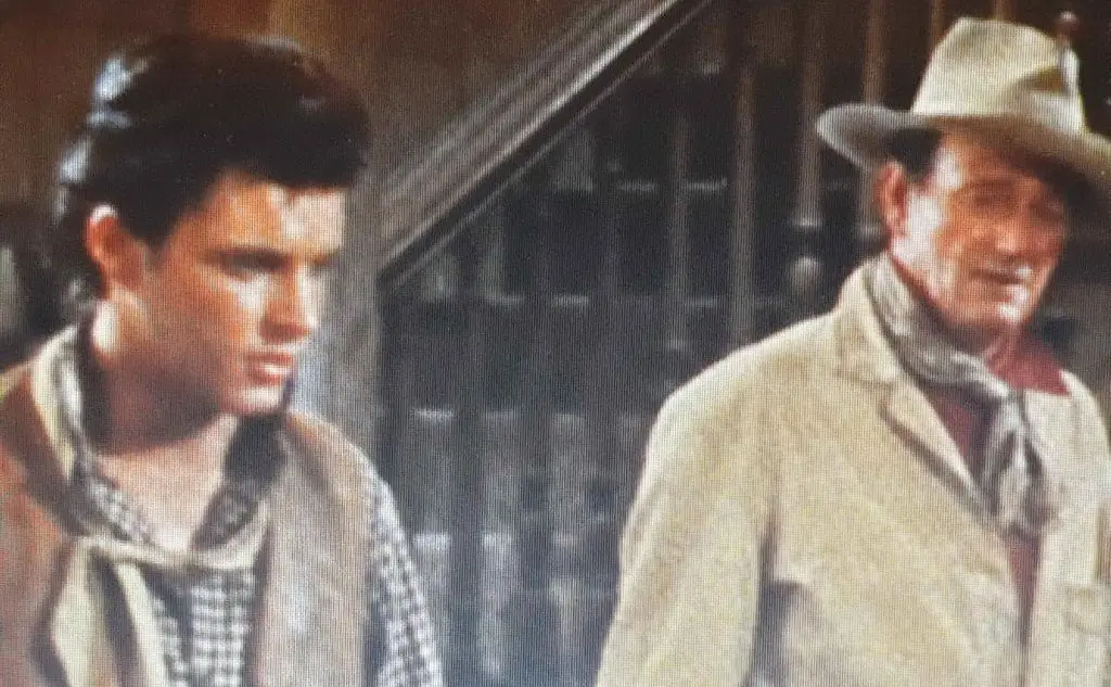 John Wayne e Ricky Nelson in &quot;Un dollaro d'onore&quot;